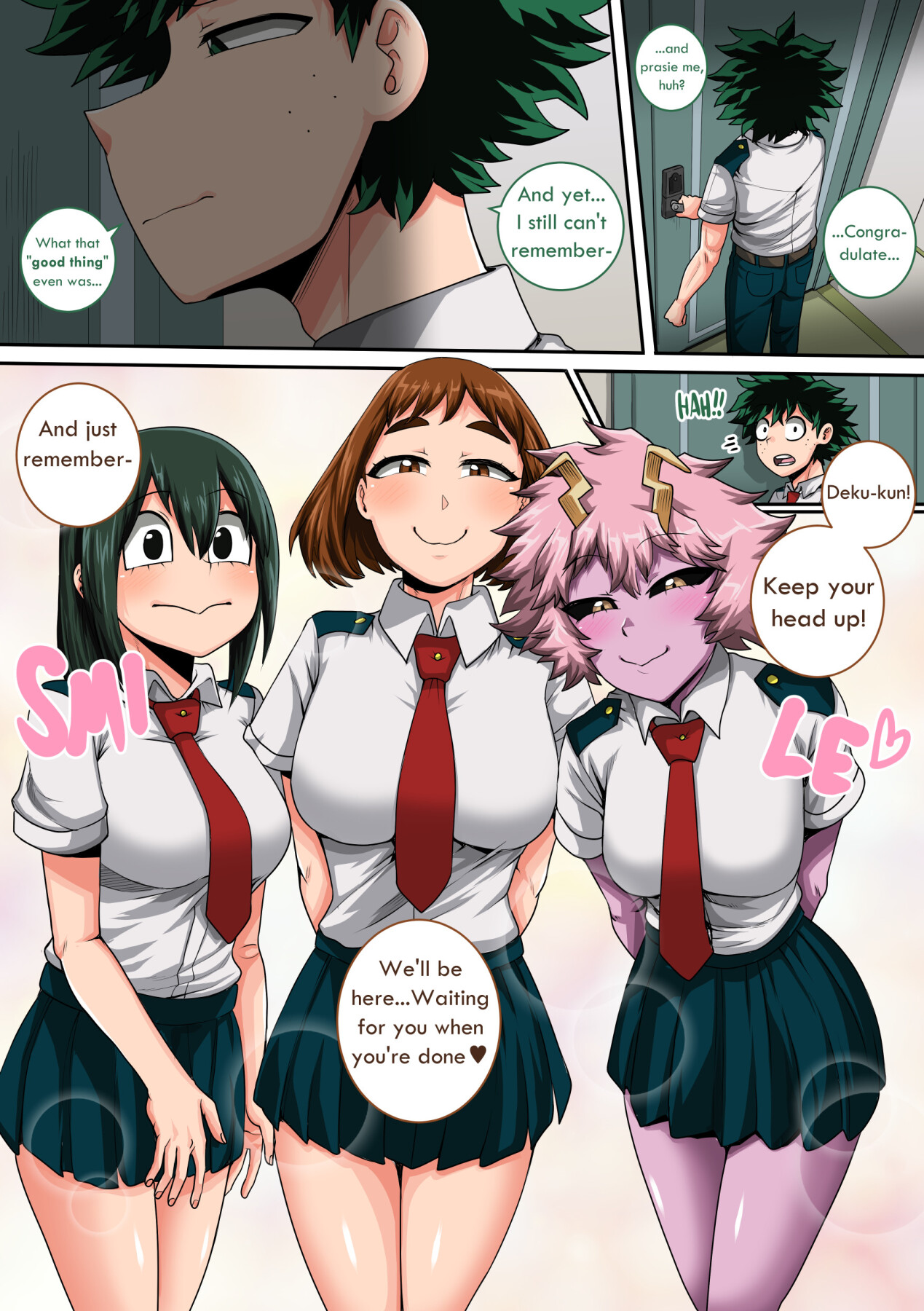 Hentai Manga Comic-My Harem Academia Chapter 8-Chapter 3 Breaking into a broken heart-111